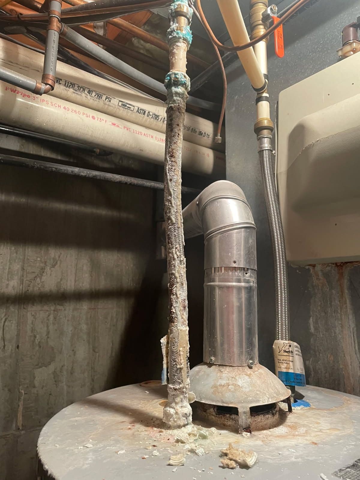 Water Heater Overhaul and Leak Repair