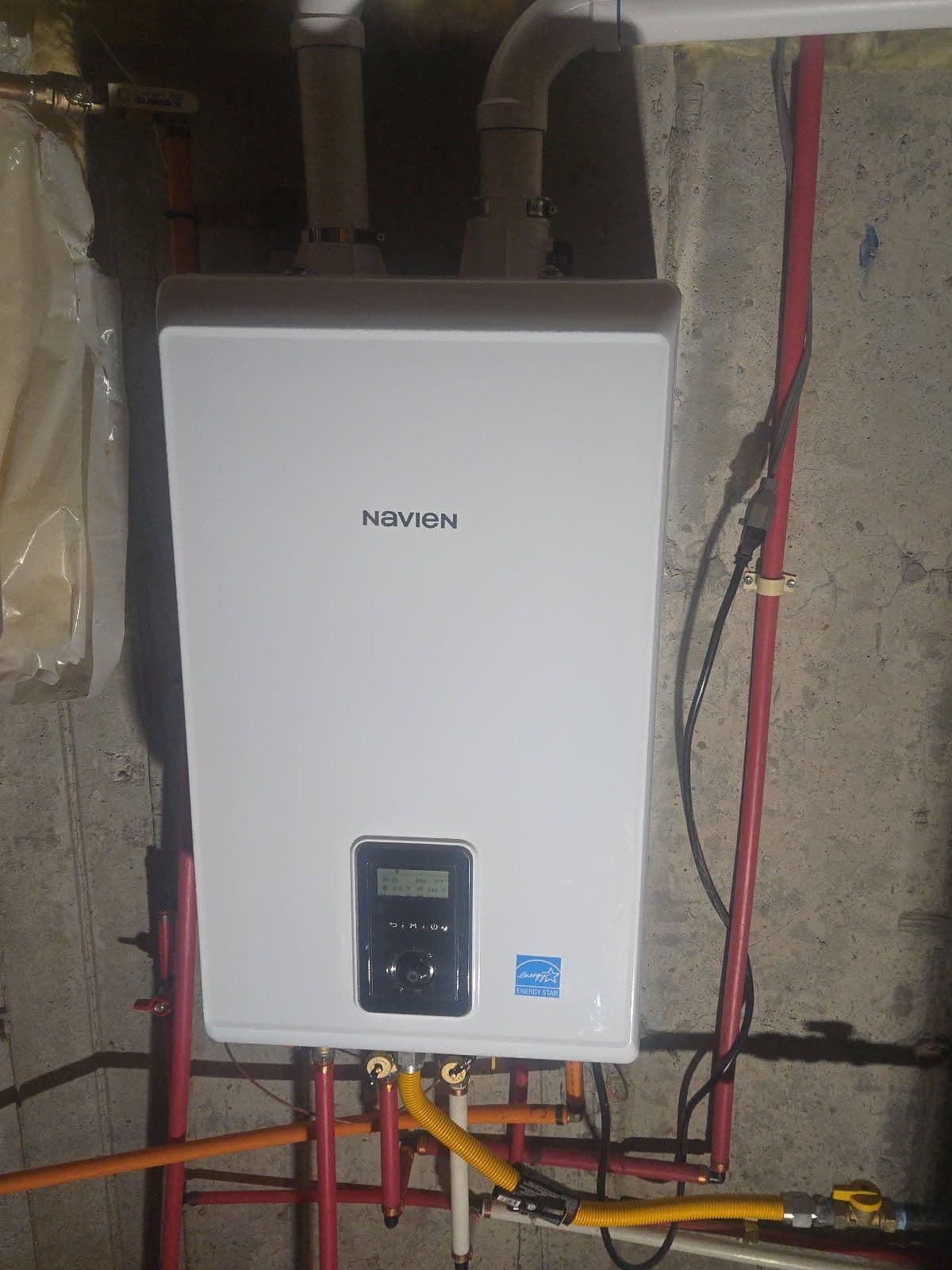 Servicing a Navien Tankless Water Heater image
