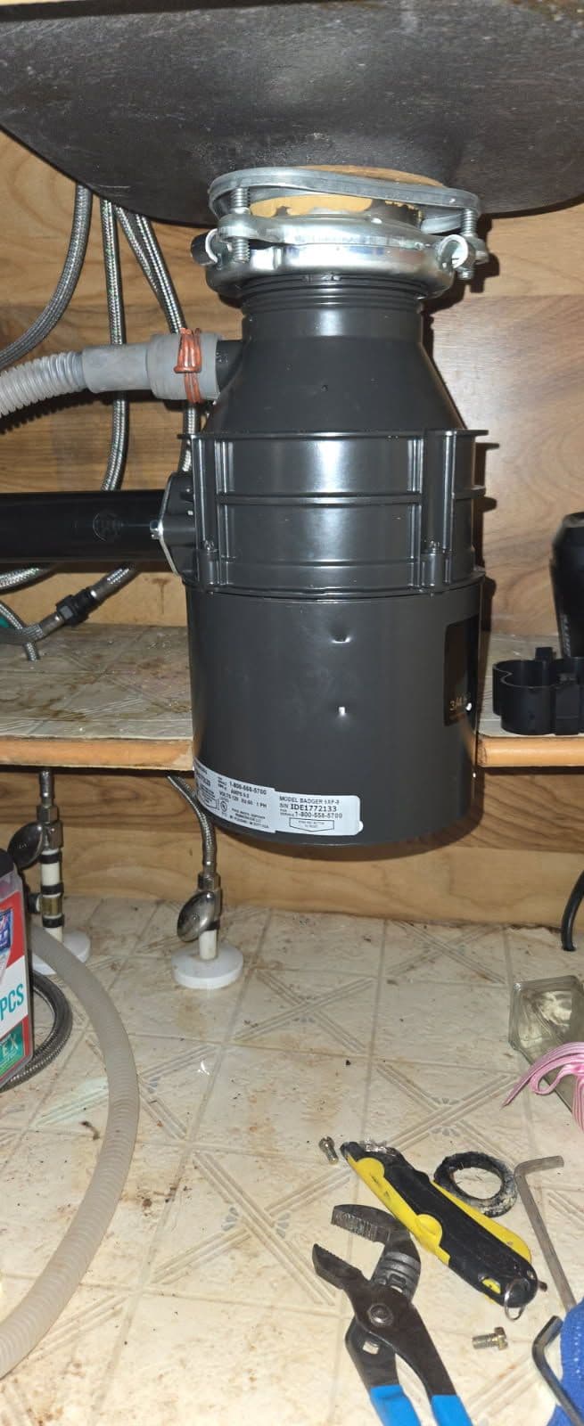 Project Upgrade Your Kitchen: New Garbage Disposal Installation image