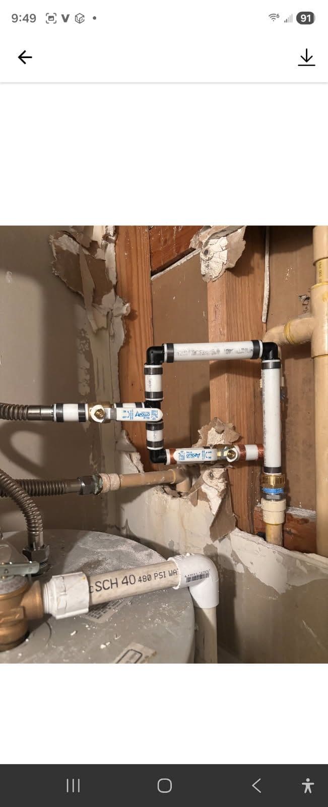 Project Swift Leak Repair on Water Heater in Provo image