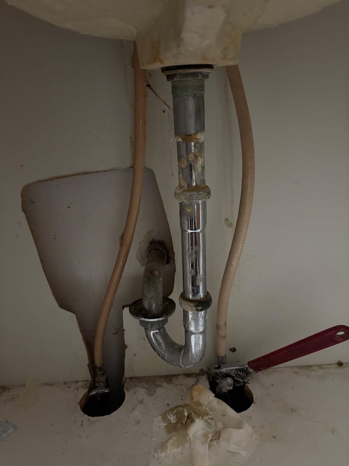 Gallery photos for Leaking Sink Valves and Drain Repair Done Right: Image #1