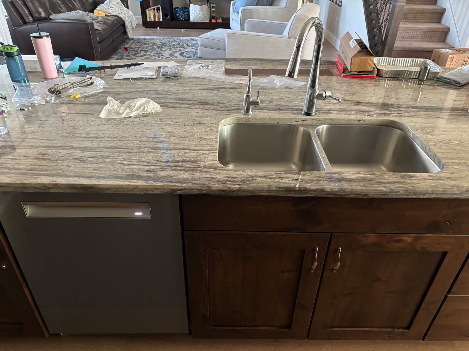 Project Kitchen Faucet, RO System, and Dishwasher Install Done Right image