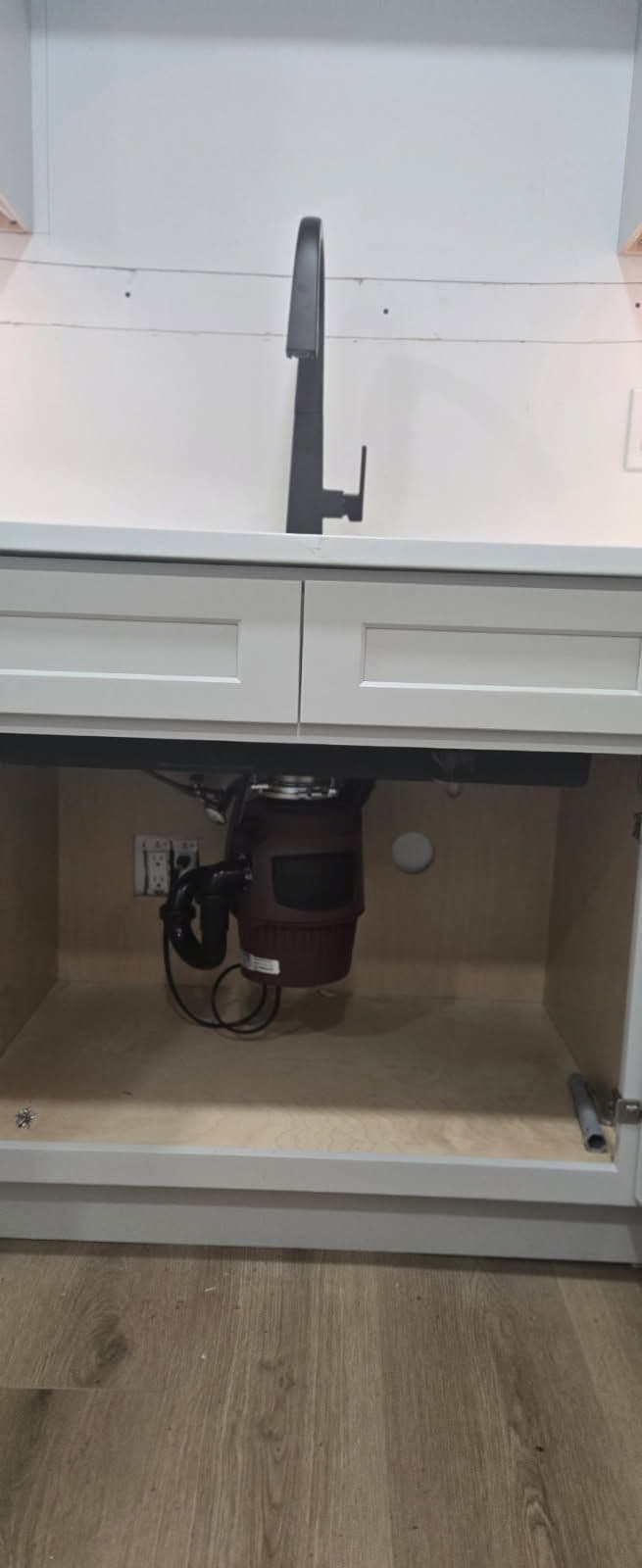 Gallery photos for Kitchen Faucet and Garbage Disposal Install Done Right: Image #1