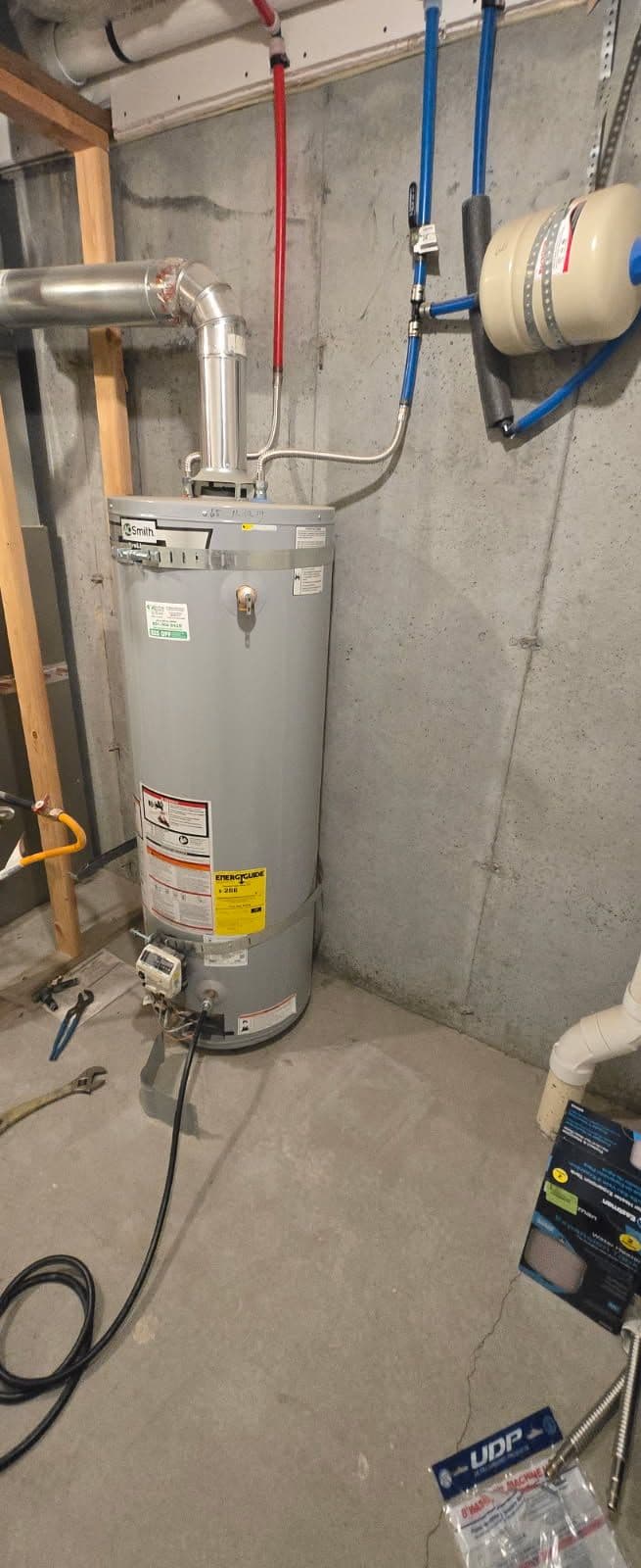 Project A.O. Smith Swapped Out for a New Rheem 40-Gallon Water Heater image