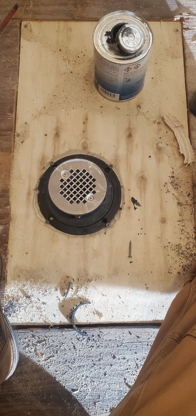 Bathroom Shower Drain Installation in American Fork image