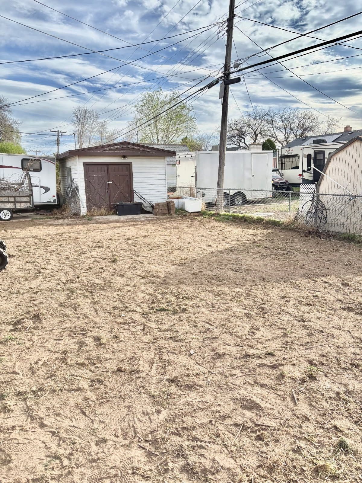 From Barren to Beauty - Yard Makeover Ready for Sprinklers and Pavers image