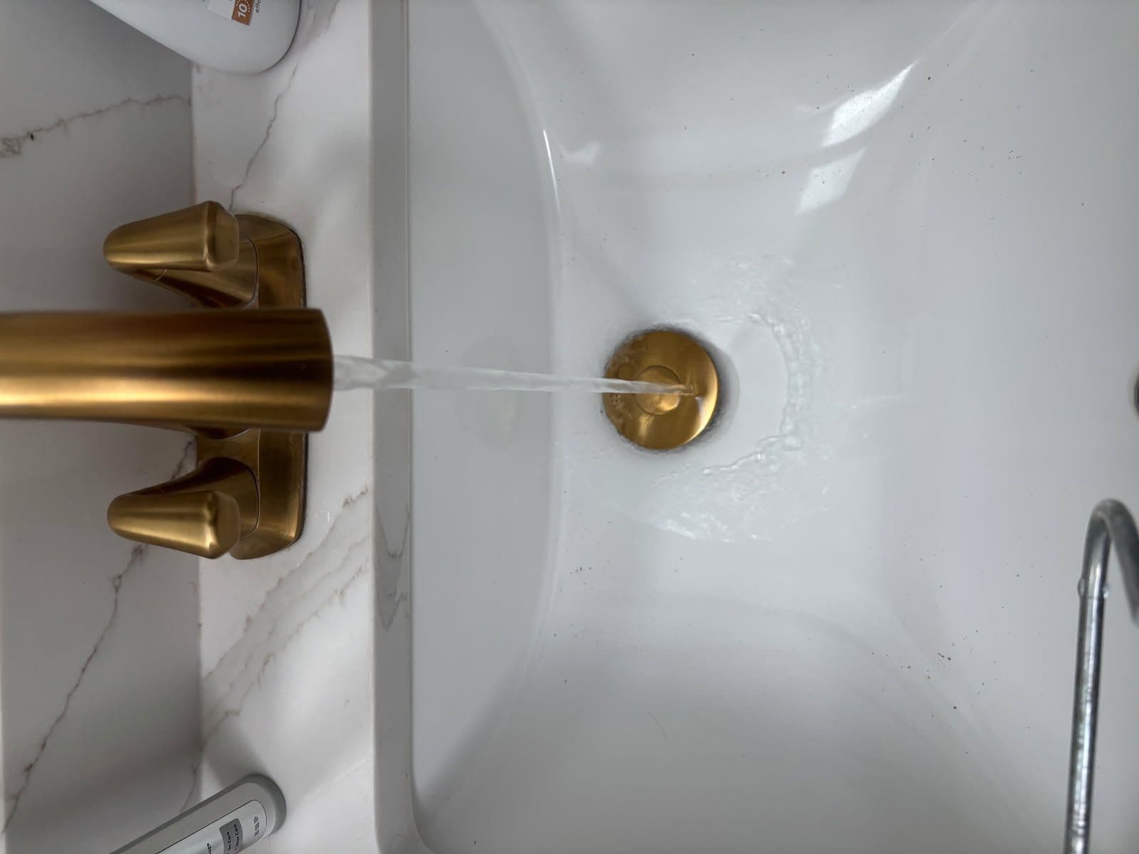 New Faucet Install and Drain Upgrade on a Bathroom Sink image